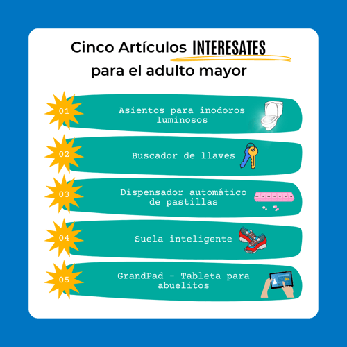 5 art culos innovadores para el Cuidado de Adultos Mayores